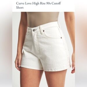 Abercrombie Curve Love High Rise 90s Short